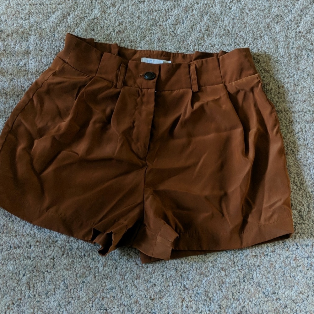 Tan Forever 21 Shorts
